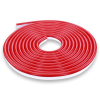 Светодиодная лента NEON 12В JL 2835-120 R IP65 красная, герметичная, 1м
